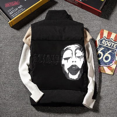 Καθημερινά πολύ ζεστό ανδρικό στοιχείο με υψηλή στερέωση και στήριξη σε μαύρο και κόκκινο χρώμα