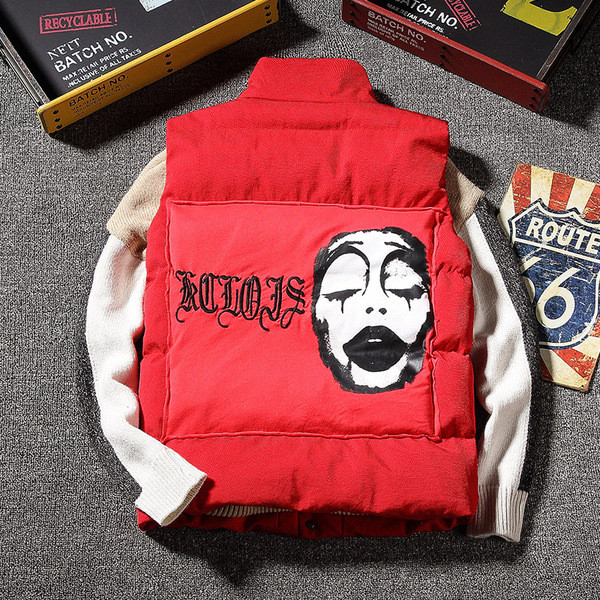 Καθημερινά πολύ ζεστό ανδρικό στοιχείο με υψηλή στερέωση και στήριξη σε μαύρο και κόκκινο χρώμα