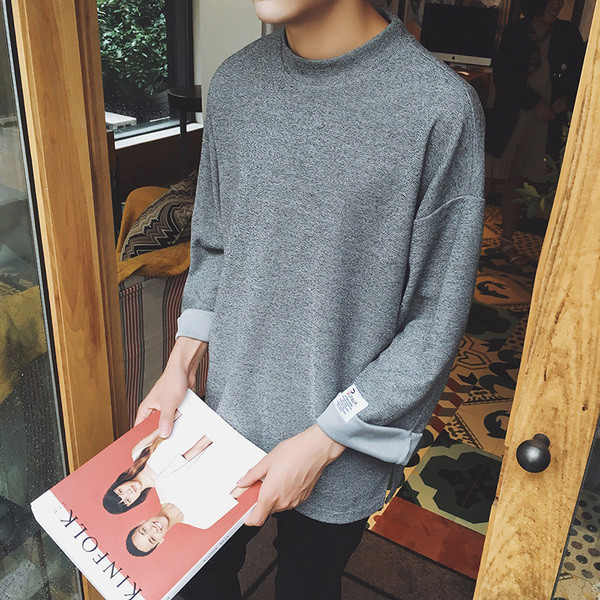 Ανδρική μπλούζα φθινοπώρου-χειμώνα σε διάφορα χρώματα