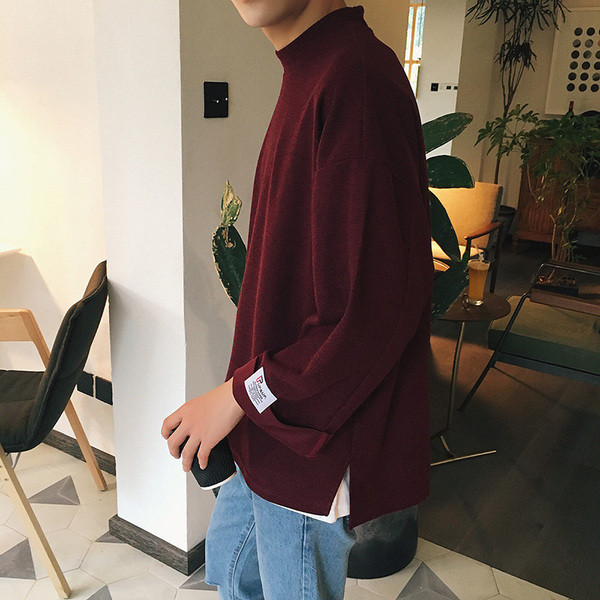 Ανδρική μπλούζα φθινοπώρου-χειμώνα σε διάφορα χρώματα