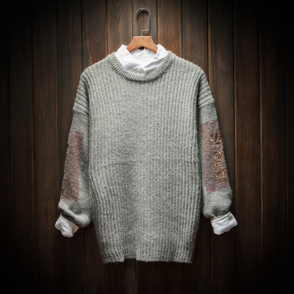 Πολύ ζεστό καθημερινό πουλόβερ με κολάρο σε σχήμα O, 2 μοντέλα