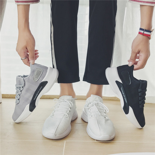 Ανδρικά πάνινα παπούτσια - αναπνέει, σε τρία χρώματα