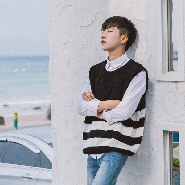 Πλεκτά αρσενικά σε δύο χρώματα