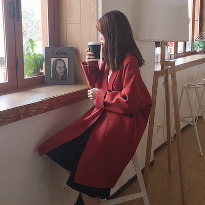 Μακρύ κομψό παλτό σε τρία χρώματα