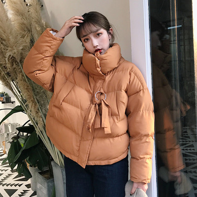 Χειμερινό σακάκι σε δύο χρώματα με ψηλό γιακά