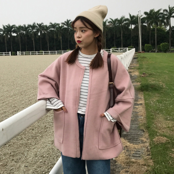 Γυναικείο γιλέκο με βαθιές τσέπες σε δύο χρώματα