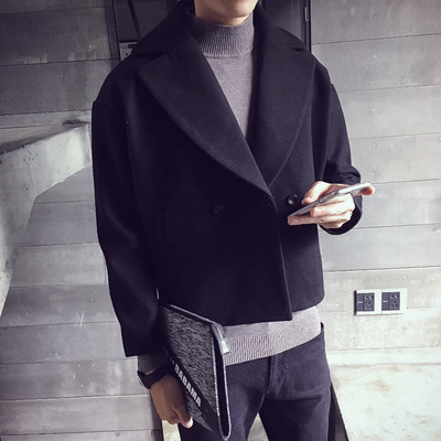 Κοντό παλτό σε τρία χρώματα