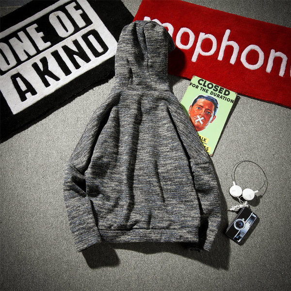 Casual αρσενικά αθλητικά κουκούλα φανέλα με κουκούλα και κρεμαστή σαγόνι τύπου, 2 μοντέλα