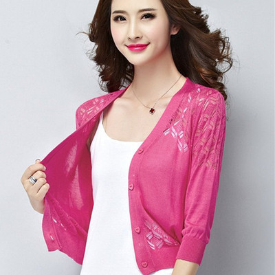 Άνοιξη-Φθινόπωρο Γυναικεία Σύντομη V-Neck Vest