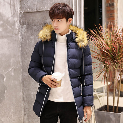 Χοντρό σακάκι χειμωνιάτικων ανδρών με πρακτική αφράτη κουκούλα, 3 μοντέλα