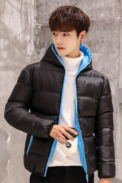 Χειμερινό σακάκι από κουκούλα με κουκούλα, φερμουάρ και μαλακό γέμισμα χνούδι - 6 χρώματα