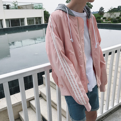 Καθημερινό αθλητικό μπουφάν με κουκούλα - διαφορετικά χρώματα