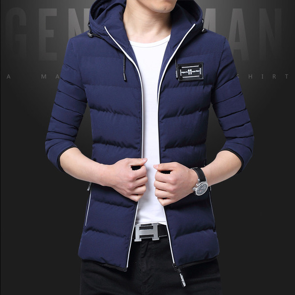 Ανδρικό σακάκι για άντρες με μοντέλο με κουκούλα σε διάφορα χρώματα