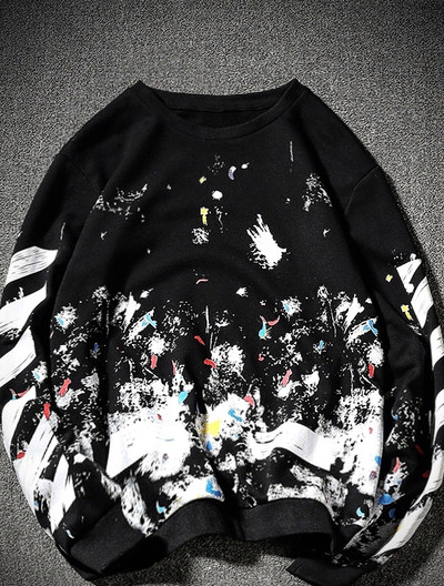 Μοντέλο περιστασιακής μπλούζας ατόμων HIP-HOP σε σχεδιαγράμματα