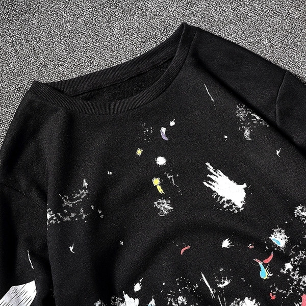 Μοντέλο περιστασιακής μπλούζας ατόμων HIP-HOP σε σχεδιαγράμματα