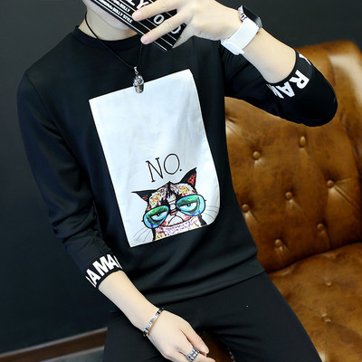 Ανδρική μπλούζα με μακριά μανίκια σε διάφορα χρώματα