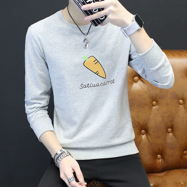 Ανδρική μπλούζα με μακριά μανίκια σε διάφορα χρώματα