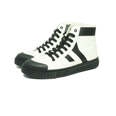 Περιστασιακά ανδρικά πάνινα παπούτσια με ύψος αστραγάλου, εγκάρσια ζεύγη και μαλακή σόλα από καουτσούκ