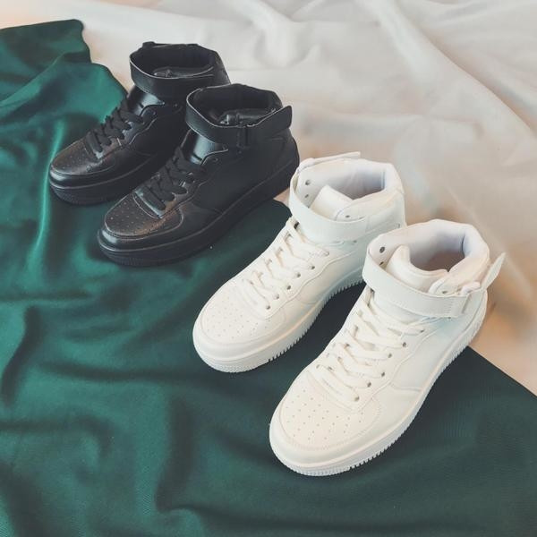 Αντρικά πάνινα παπούτσια ανδρών με γραβάτες και ραβδιά + Υψηλή πέλμα χωρίς χτυπήματα