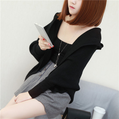 Γυναικείο φθινόπωρο με κουκούλα γιλέκο