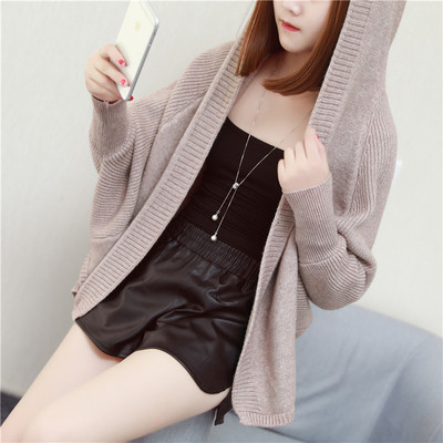 Γυναικείο φθινόπωρο με κουκούλα γιλέκο