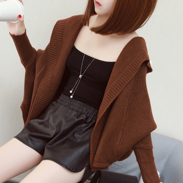 Γυναικείο φθινόπωρο με κουκούλα γιλέκο