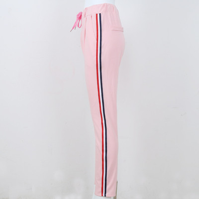 Καθημερινά αθλητικά κομψά παντελόνια με υψηλή ελαστική μέση, 4 μοντέλα