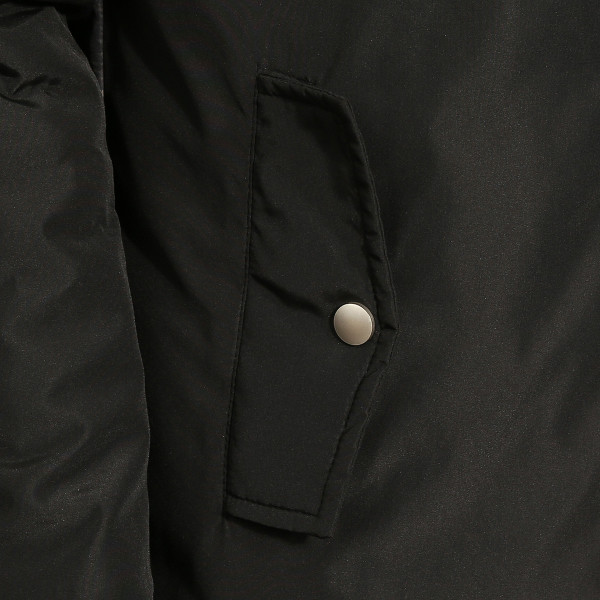 Αντρικά χειμωνιάτικα μπουφάν με κουκούλα, τύπος πάρκου + έγχρωμη εκτύπωση στο πίσω μέρος