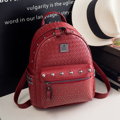 Κυρίες καθημερινά κουπί με μαλακούς ιμάντες και λαμπερά μεταλλικά πριτσίνια για διακόσμηση, 6 χρωμάτων