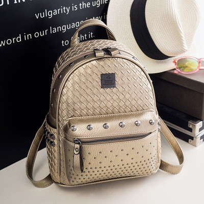 Κυρίες καθημερινά κουπί με μαλακούς ιμάντες και λαμπερά μεταλλικά πριτσίνια για διακόσμηση, 6 χρωμάτων