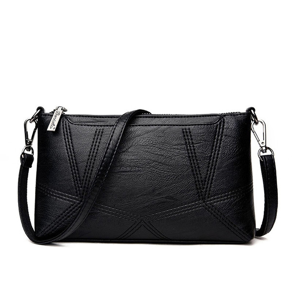 Σύγχρονη γυναικεία μανσέτα με φερμουάρ και μακρά λαβή ώμου