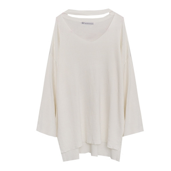 Πολύ ωραία γυναικεία μπλούζα με τσέπη και φαρδιά μανίκια σε τρία χρώματα