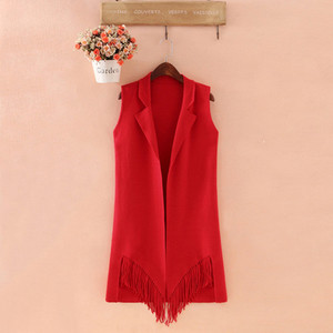 Κομψή γυναικεία μπούστο άνοιξη-άνοιξη με κρόσσια μπροστά σε δύο χρώματα