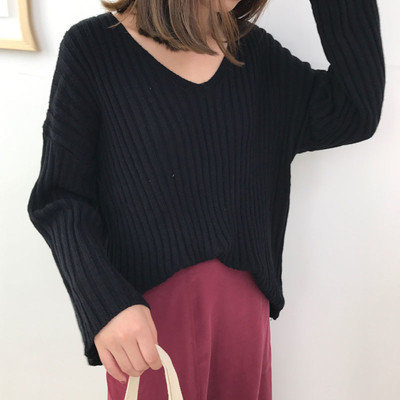 Καθαρίστε το καθημερινό πουλόβερ κυρία ευρύτερο σχέδιο σε διάφορα χρώματα