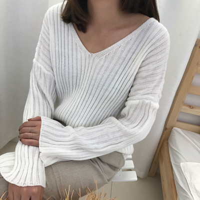 Καθαρίστε το καθημερινό πουλόβερ κυρία ευρύτερο σχέδιο σε διάφορα χρώματα