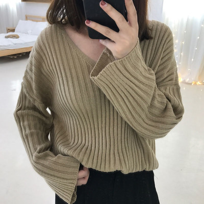 Καθαρίστε το καθημερινό πουλόβερ κυρία ευρύτερο σχέδιο σε διάφορα χρώματα