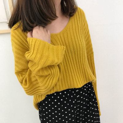 Καθαρίστε το καθημερινό πουλόβερ κυρία ευρύτερο σχέδιο σε διάφορα χρώματα