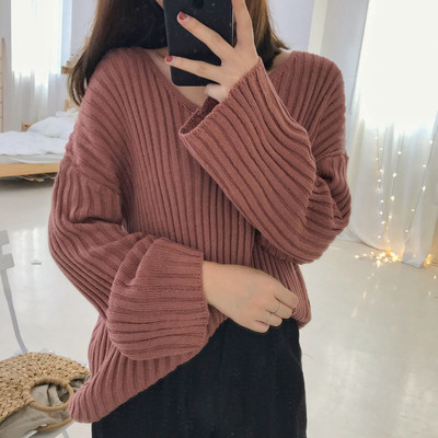 Καθαρίστε το καθημερινό πουλόβερ κυρία ευρύτερο σχέδιο σε διάφορα χρώματα