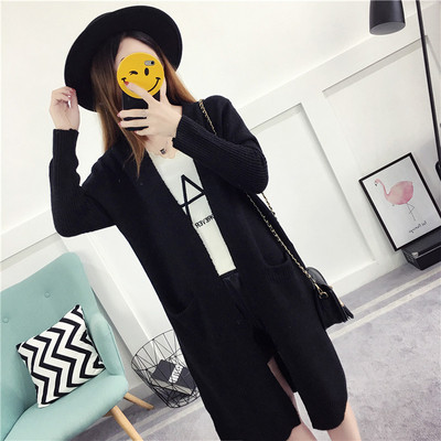 Дълга ежедневна жилетка в няколко цвята