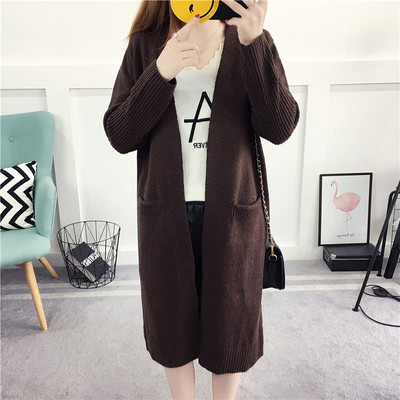 Дълга ежедневна жилетка в няколко цвята