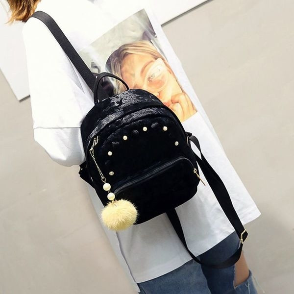 Πλούσιο μίνι φανέλα με μαργαριτάρια και ρουφηξιά σε μαύρο, γκρι, ροζ και πράσινο χρώμα