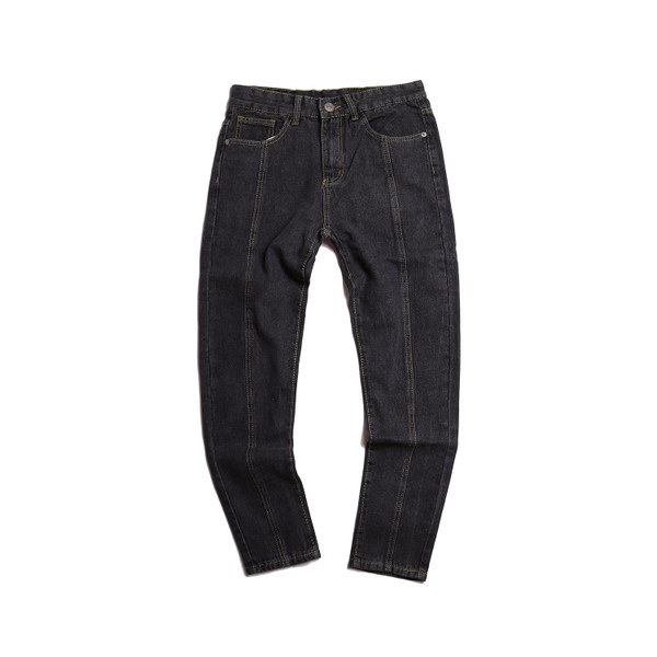 Πραγματικά τζιν ανδρικά σε μαύρο και μπλε χρώμα