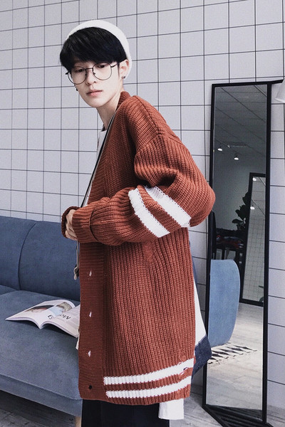 Ανδρικό παχύ, αθλητικό καθημερινό γιλέκο με κουμπιά σε ευρύ σχέδιο σε διάφορα χρώματα