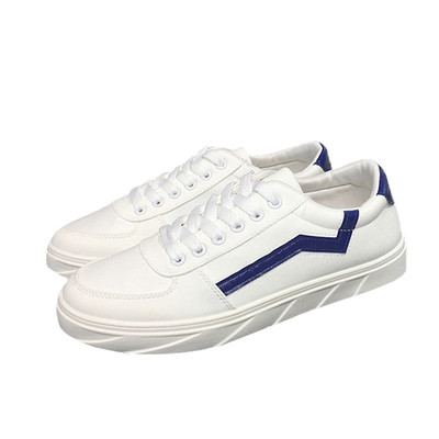 Αθλητικά casual ανδρικά παπούτσια σε μαύρο και άσπρο