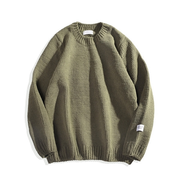 Ανδρικό πουλόβερ-φθινόπωρο-χειμώνα με περιλαίμιο αυχένα σε διάφορα χρώματα