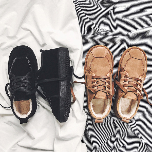 Ανδρικά πάνινα παπούτσια κατάλληλα για χειμώνα, καπιτονέ και ζεστά σε δύο χρώματα