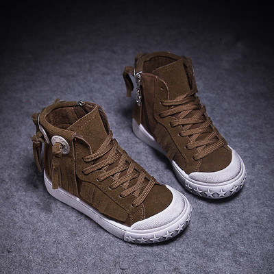 Μοντέρνα αναπνεύσιμα παιδικά πάνινα παπούτσια για κορίτσια με περιθώρια