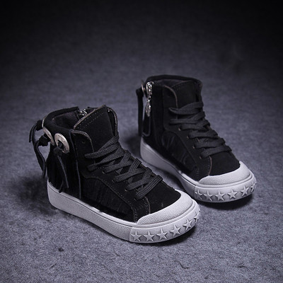 Μοντέρνα αναπνεύσιμα παιδικά πάνινα παπούτσια για κορίτσια με περιθώρια