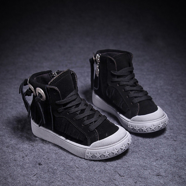 Μοντέρνα αναπνεύσιμα παιδικά πάνινα παπούτσια για κορίτσια με περιθώρια