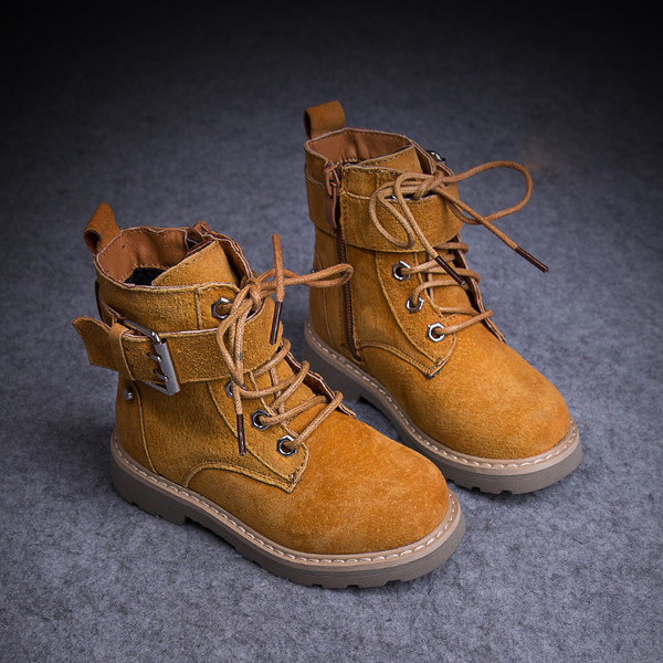 Стилни детски боти за момичета и момчета в три цвята